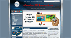 Desktop Screenshot of erp.fina2.net